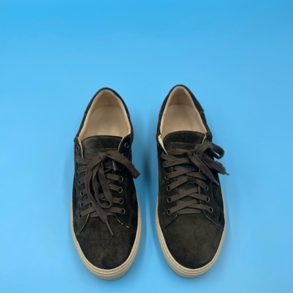 Peter Millar Low Leather Suede Sneakers - Picture 3 of 7